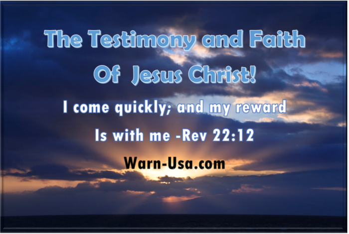 The Testimony and Faith of Jesus Christ