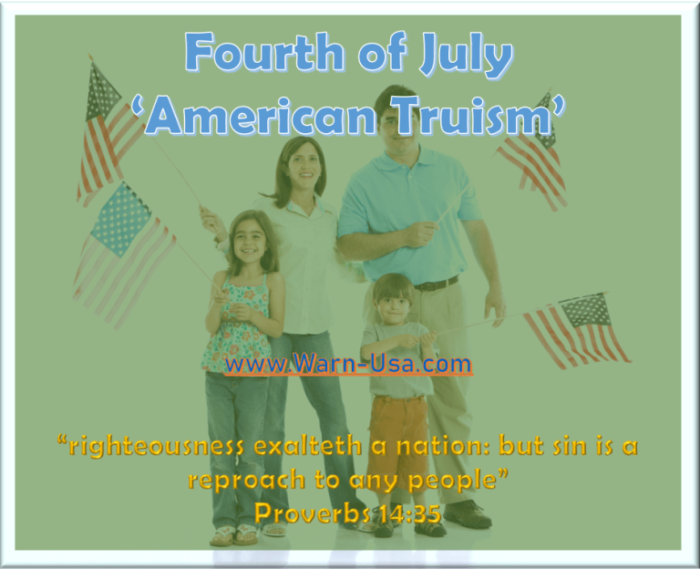 Fourth of July and the American Truism article image