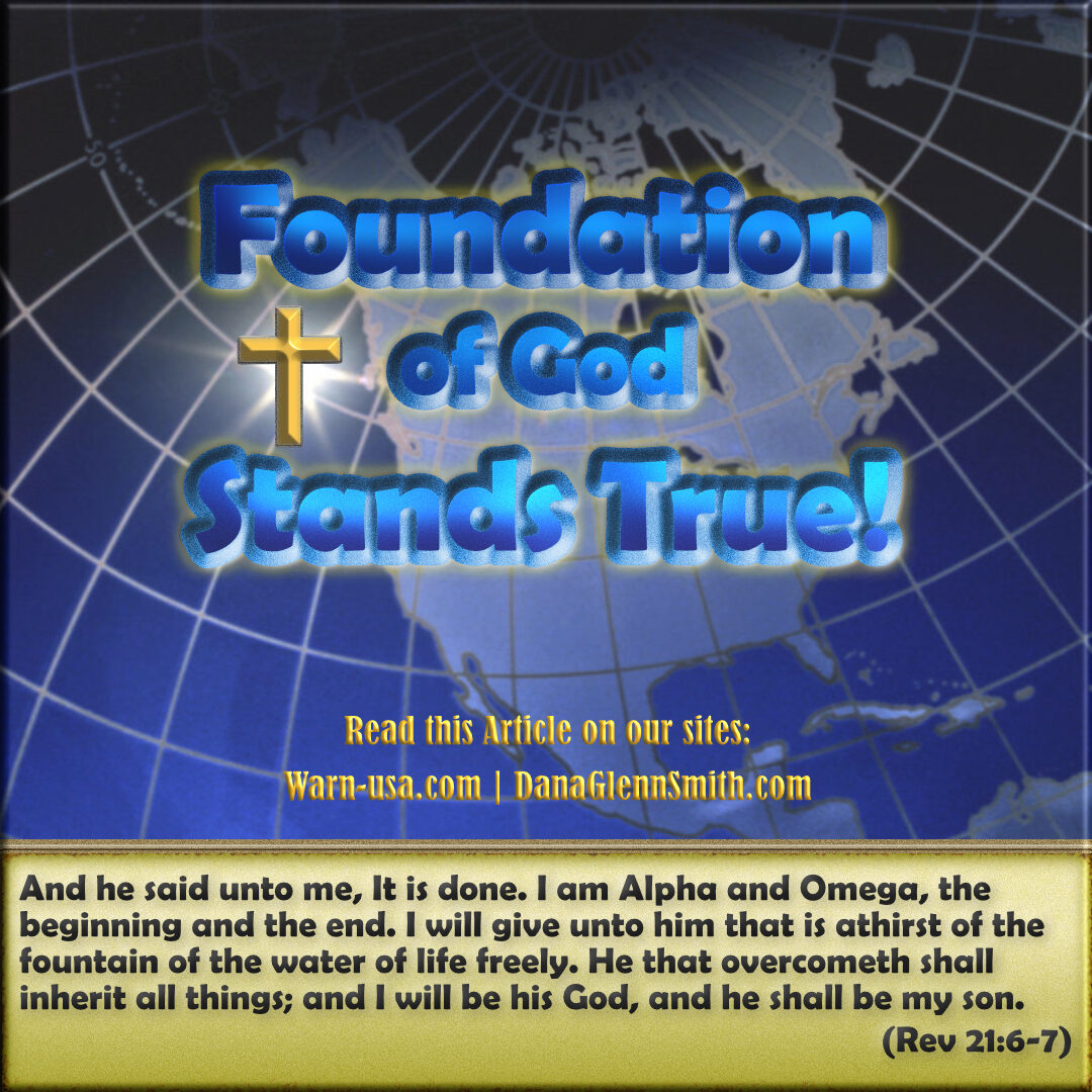 FOUNDATION OF GOD STANDS TRUE article image