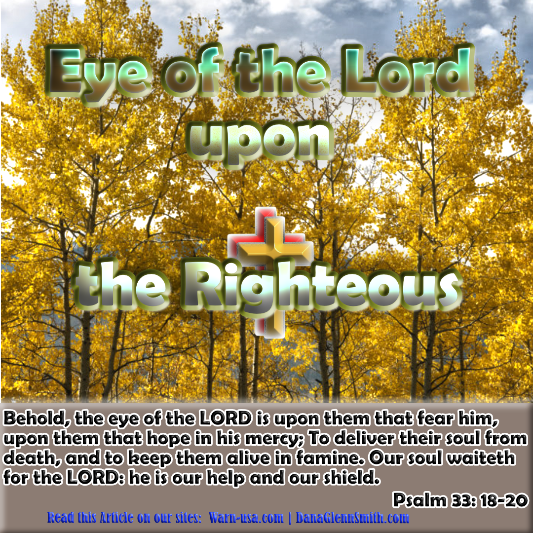 Eye of the Lord upon the Righteous article image