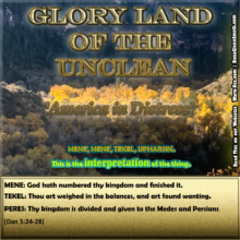 Glory Land of the Unclean ARTICLE IMAGE