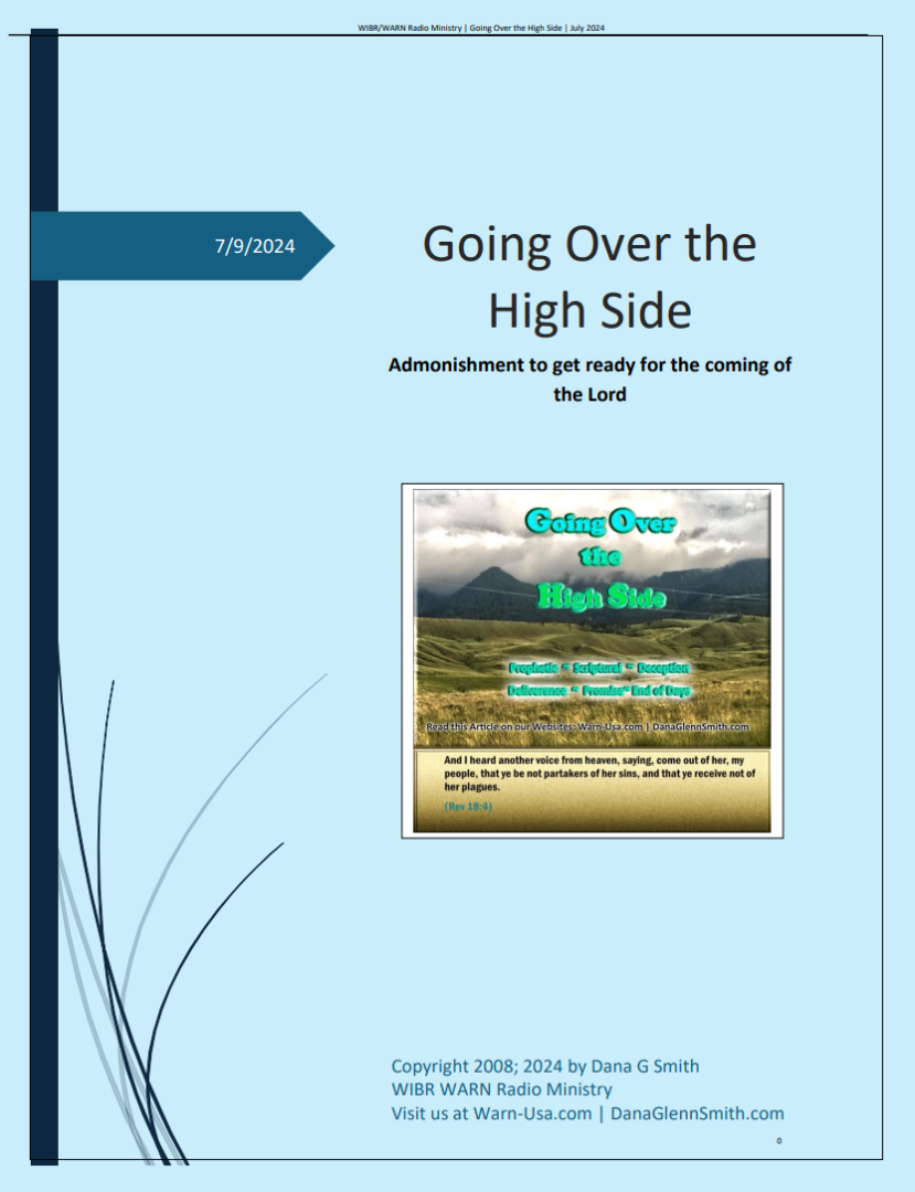 Going Over the High Side E Book Image